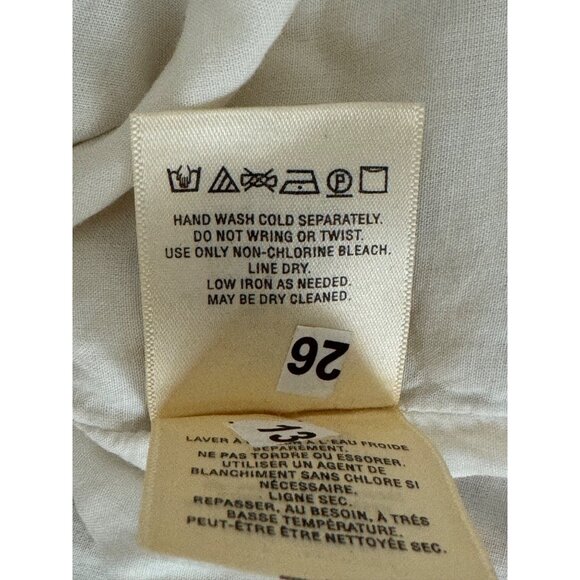 Anthropologie Holding Horses Avery Wrap Skirt Fringe Hem Patch Pocket Size 4 New - Picture 9 of 9